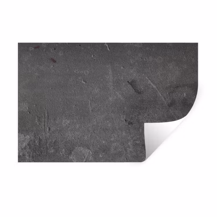 Beton - Grijs - Lijn - Vormen Muursticker klein -3d