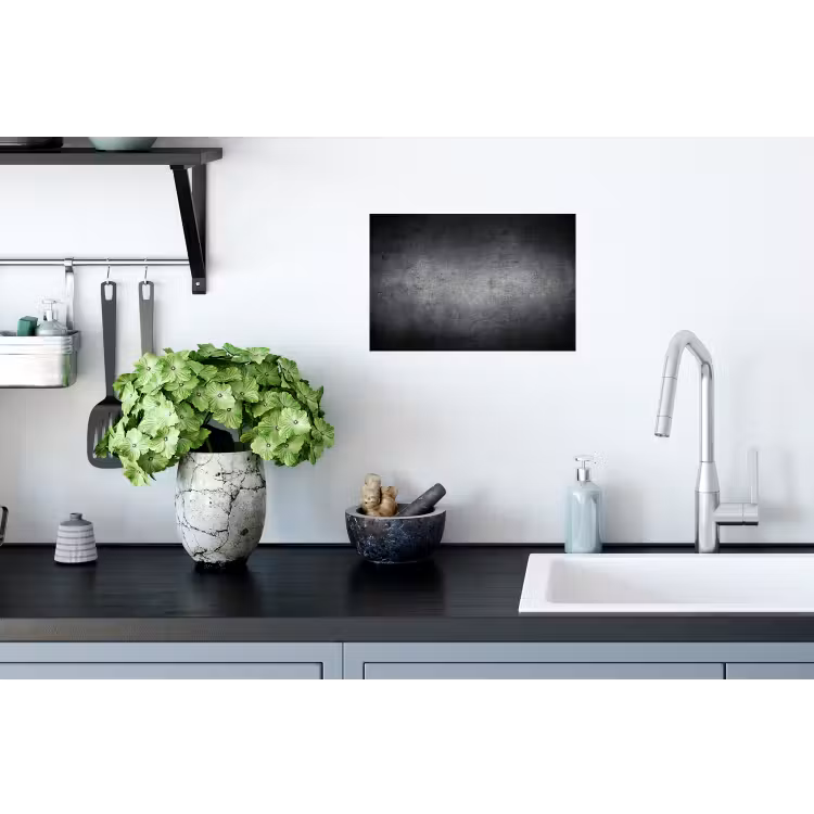 Beton - Grijs - Retro - Cement - Textuur Muursticker klein -keuken