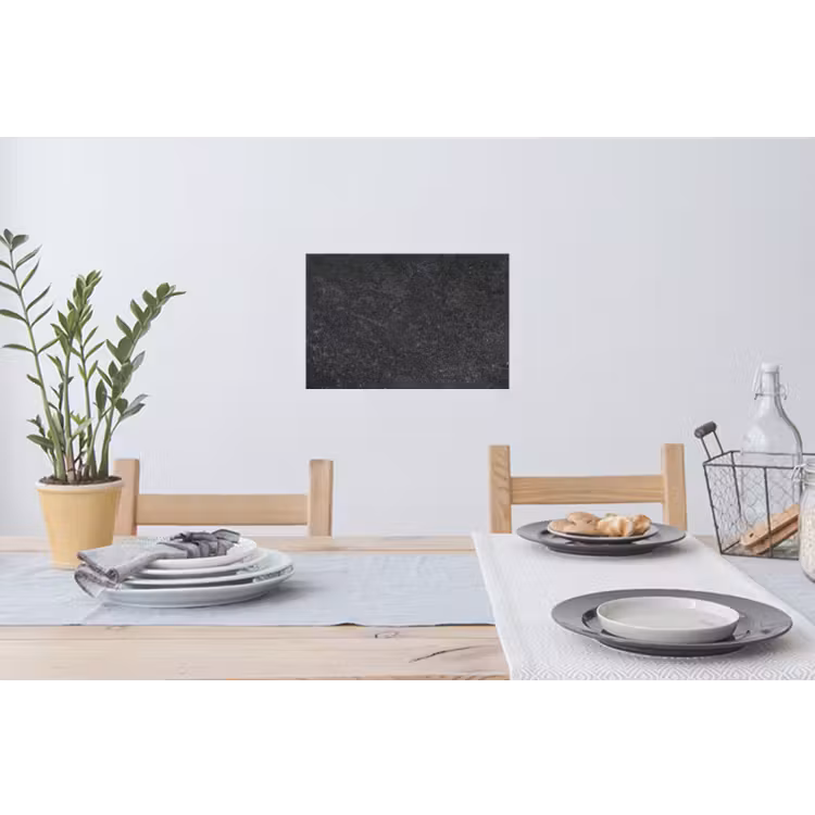 Beton - Grijs - Textuur - Retro - Industrieel Muursticker klein -eettafel