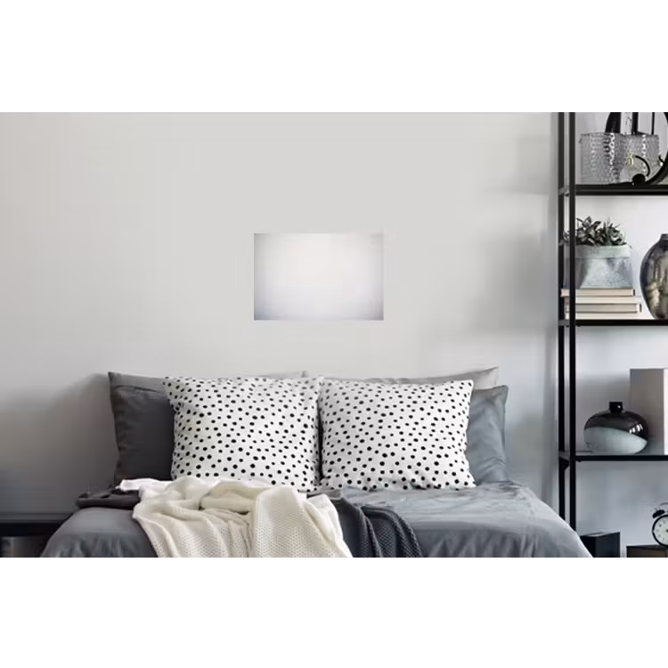 Beton - Wit - Modern Muursticker klein -slaapkamer