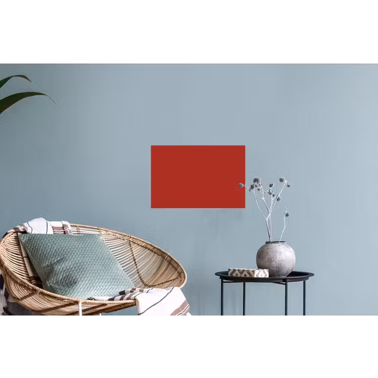 Deep - Crimson - Rood Muursticker klein 286 -plant