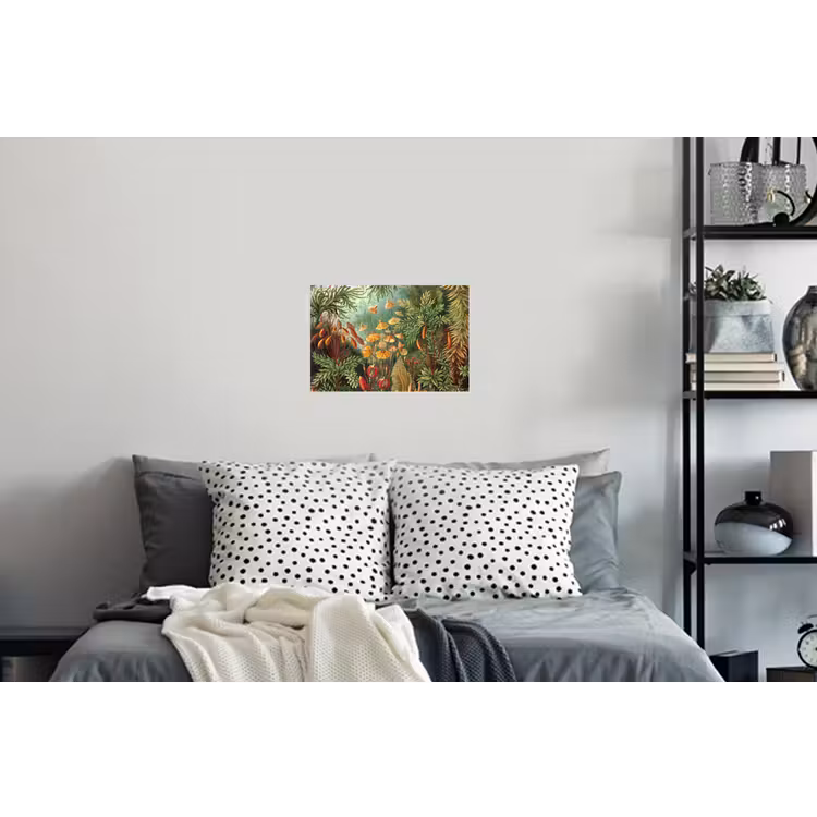Design - Natuur - Paddenstoelen - Ernst Haeckel Muursticker klein -slaapkamer