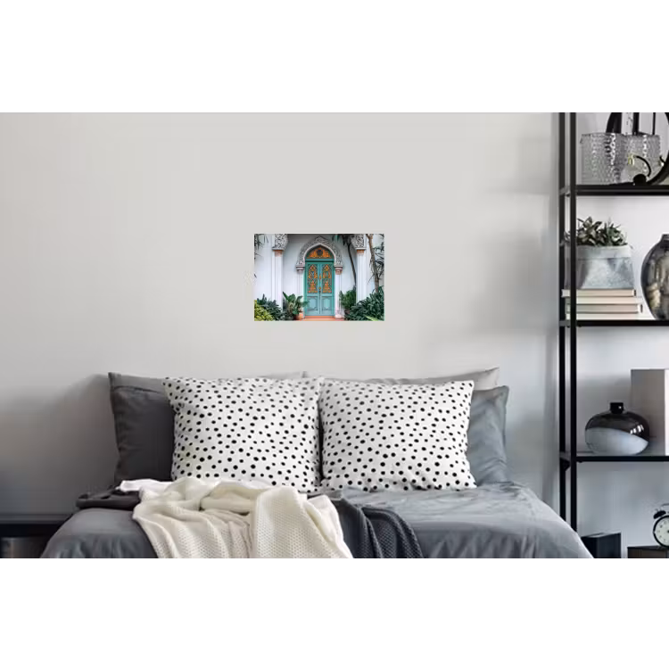 Deur - Patronen - Planten Muursticker klein -slaapkamer