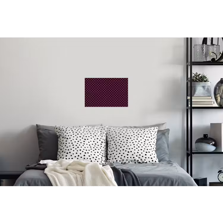 Stippen - Modern - Paars Muursticker klein 286 -slaapkamer