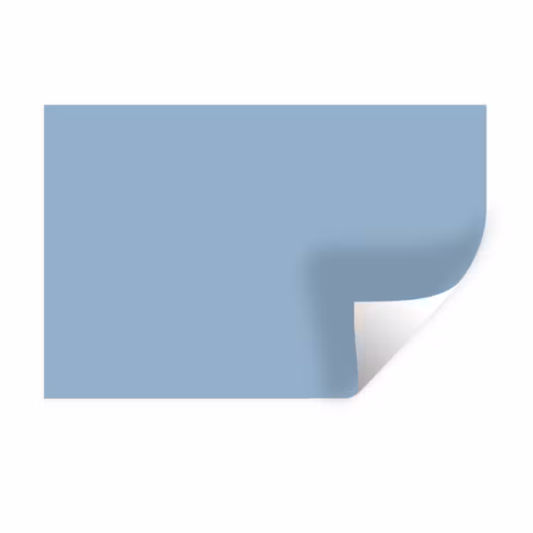 Dusty - Denim - Blauw Muursticker klein 286 -3d