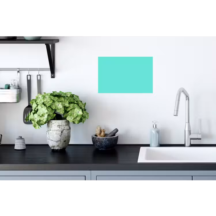 Electric - Cyan - Turkoois Muursticker klein 286 -keuken