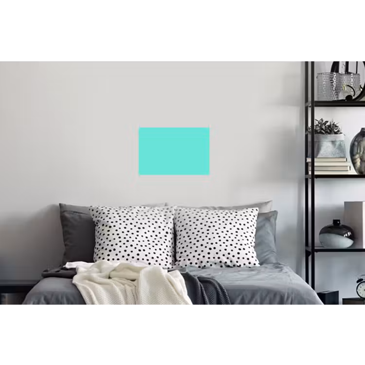 Electric - Cyan - Turkoois Muursticker klein 286 -slaapkamer