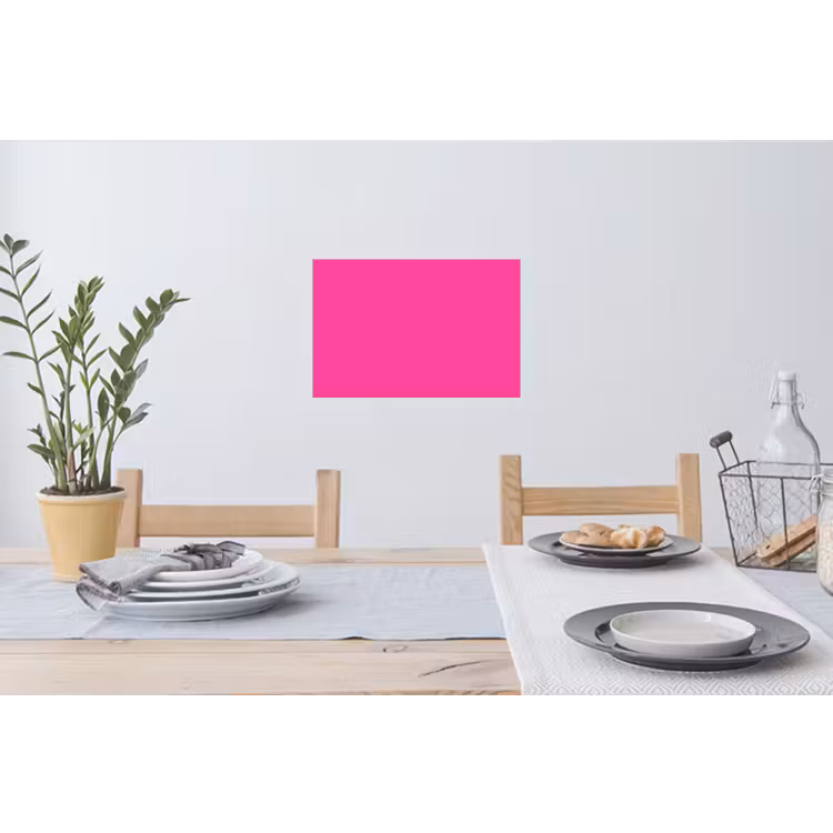 Electric - Magenta - Roze Muursticker klein 286 -eettafel