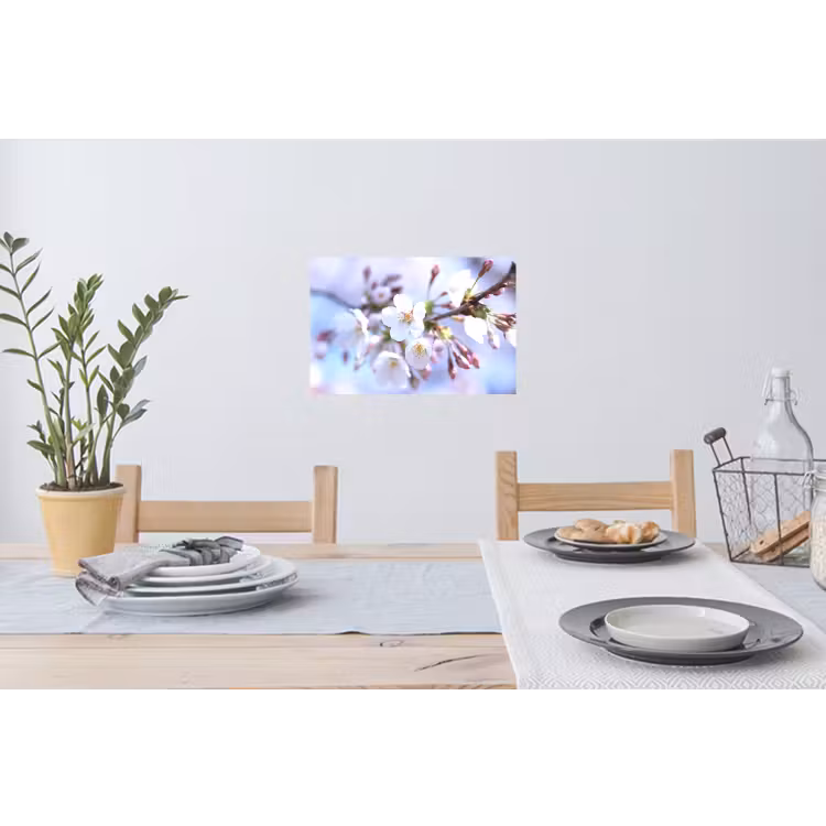 Bloemen - Sakura - Tak - Bloesem takken Muursticker klein -eettafel