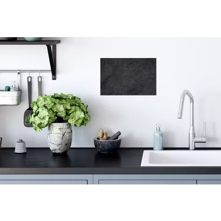 Grijs - Cement - Beton - Industrieel - Structuur Muursticker klein -keuken