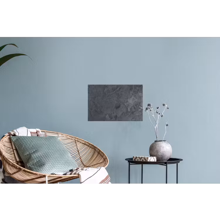 Grijs - Beton - Leisteen - Structuur - Retro Muursticker klein -plant