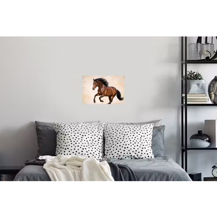Paard - Galop - Energie Muursticker klein -slaapkamer