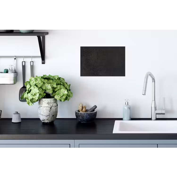 Industrieel - Beton - Grijs - Structuren - Retro Muursticker klein -keuken
