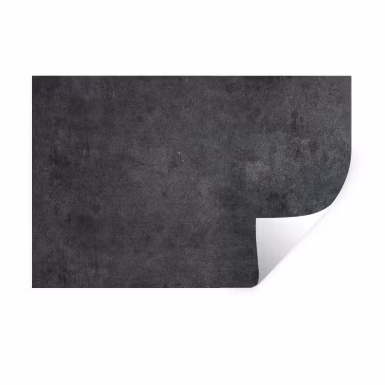 Industrieel - Leisteen - Grijs - Structuur - Beton Muursticker klein -3d