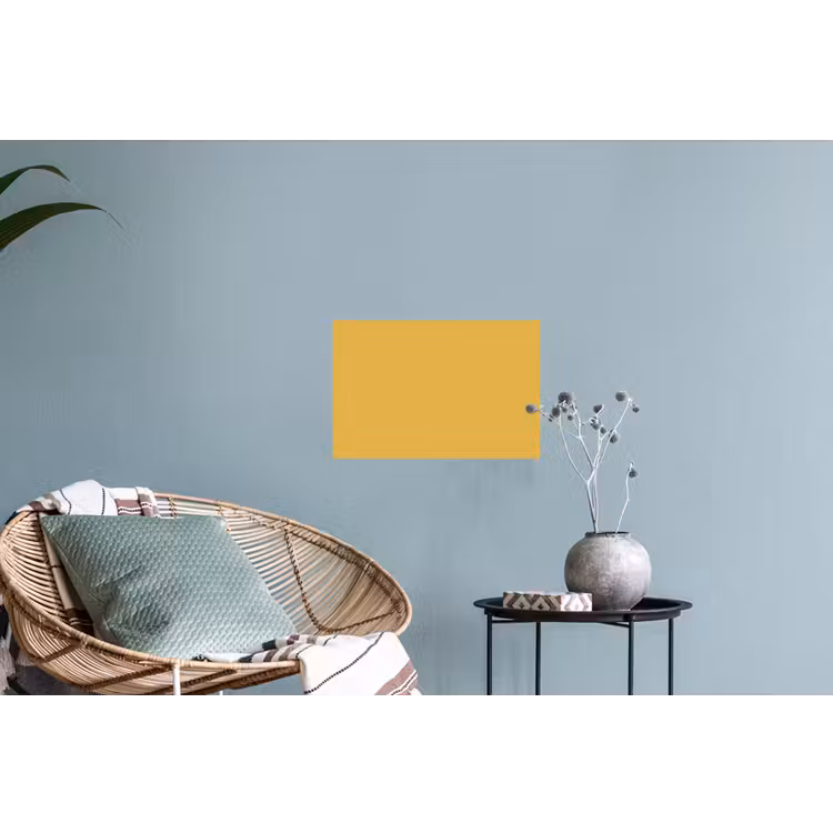 Joyful - Mustard - Geel Muursticker klein 286 -plant