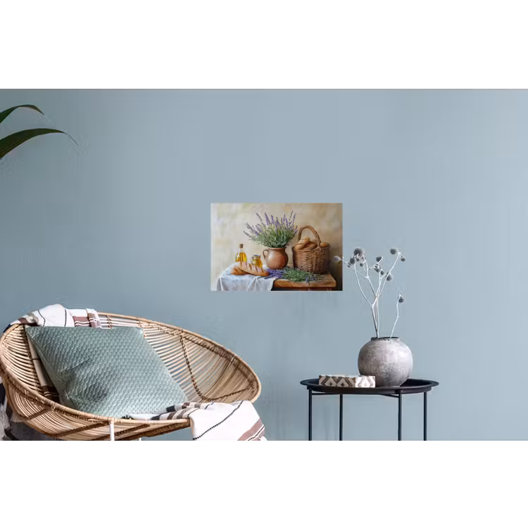 Lavendel - Brood - Stilleven Muursticker klein -plant
