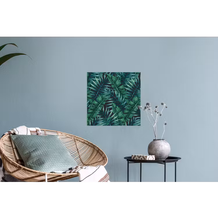 Bladeren - Inductie beschermer - Jungle - Tropical Muursticker klein -plant