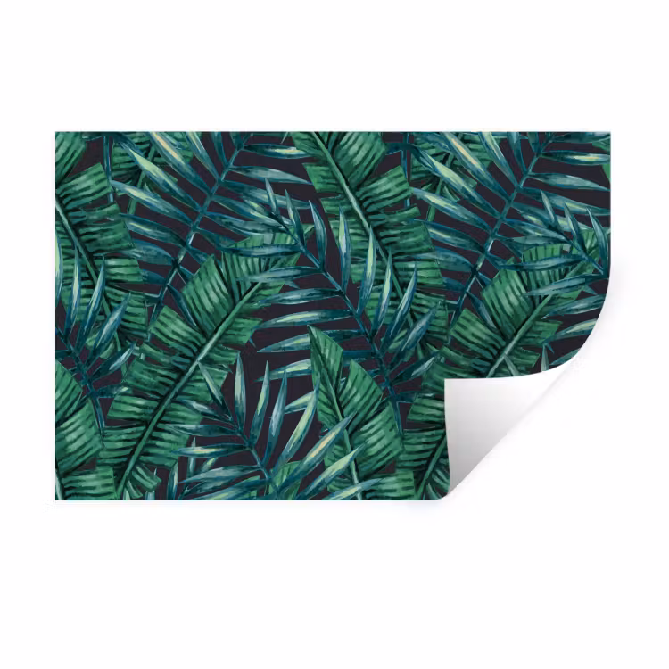Bladeren - Tropical - Jungle Muursticker klein -3d