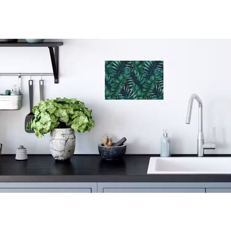 Bladeren - Tropical - Jungle Muursticker klein -keuken