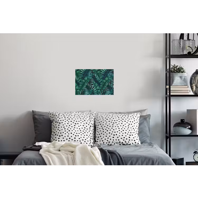 Bladeren - Tropisch - Jungle - Natuur Muursticker klein -slaapkamer