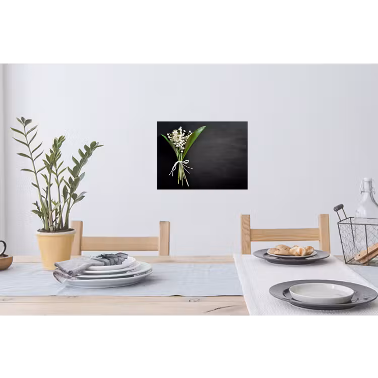 bloemen-5-1-1 Muursticker klein -eettafel