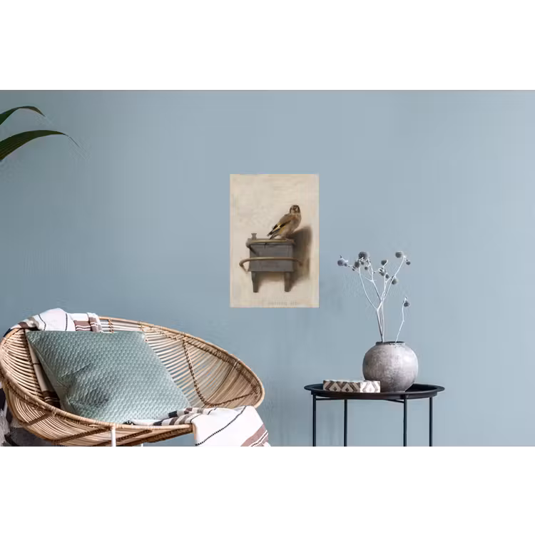 7450161238362 Muursticker klein -plant