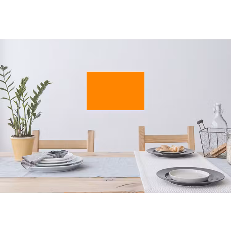 Marigold - Glow - Oranje Muursticker klein 286 -eettafel