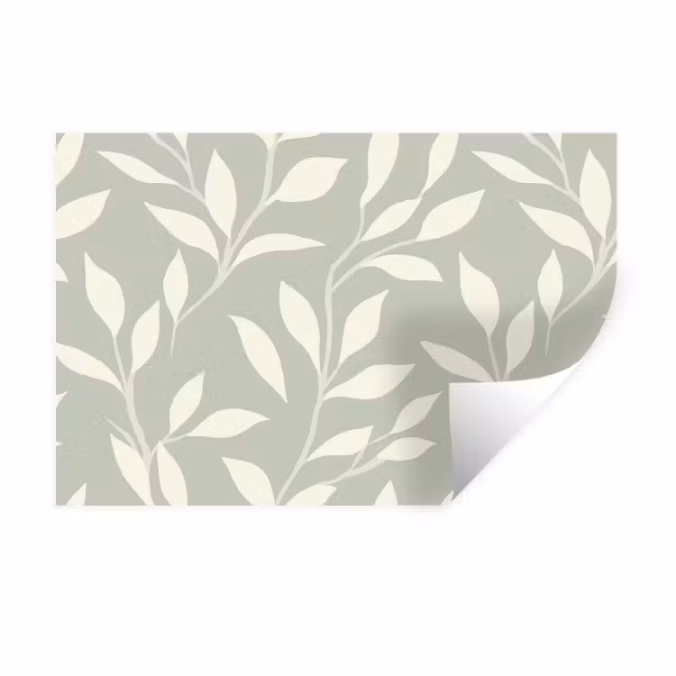 Minimalistisch - Patroon - Groen Muursticker klein 286 -3d