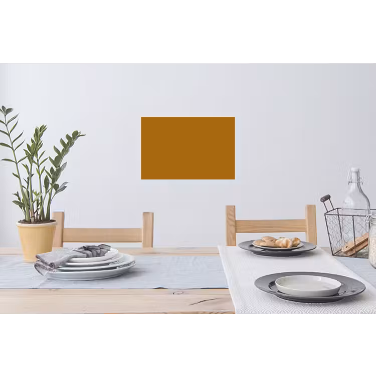Ocre - Gold - Geel Muursticker klein 286 -eettafel