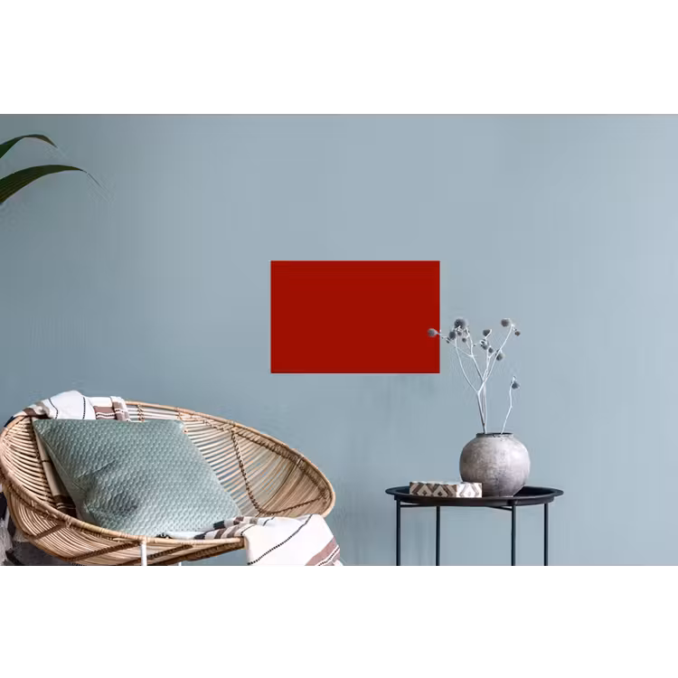 Oxblood - Maroon - Rood Muursticker klein 286 -plant