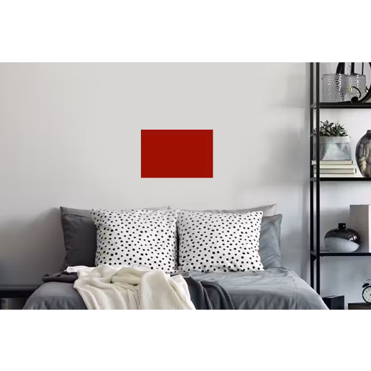 Oxblood - Maroon - Rood Muursticker klein 286 -slaapkamer