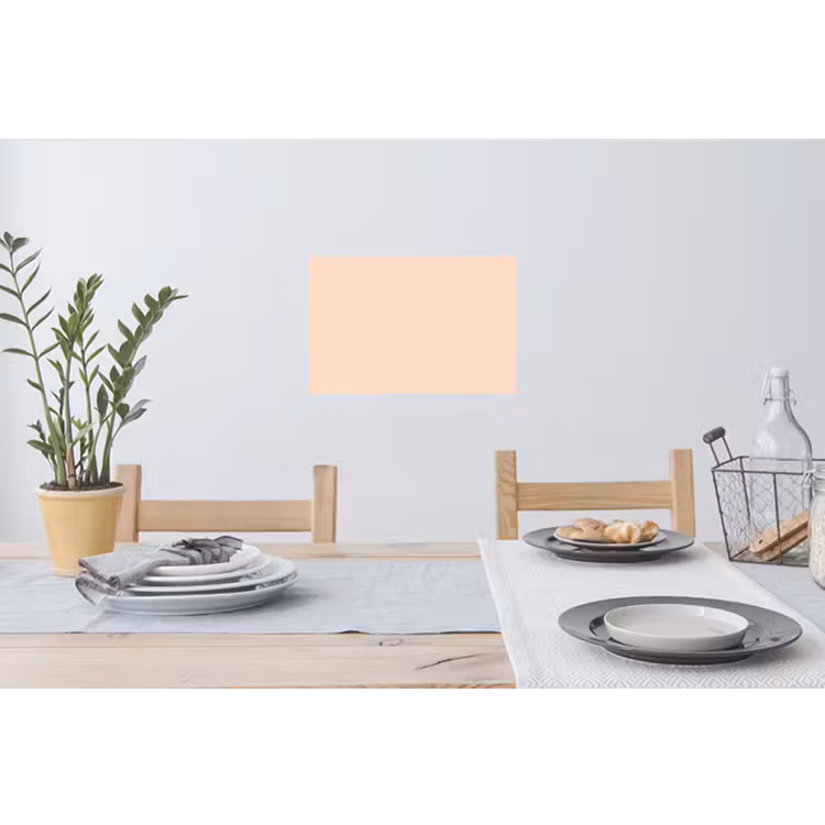 Pale - Peach - Nude Muursticker klein 286 -eettafel