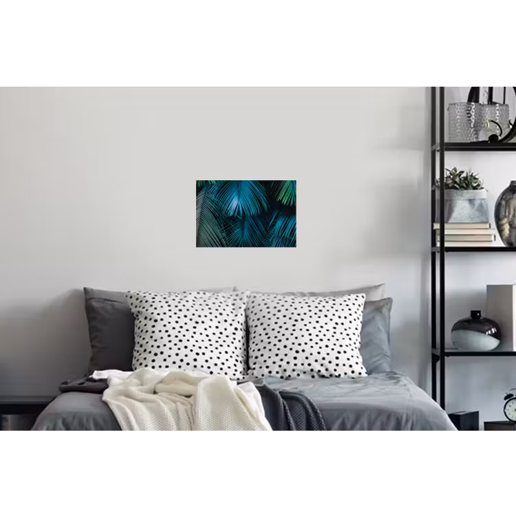 Palmblad - Tropisch - Natuur - Jungle Muursticker klein -slaapkamer