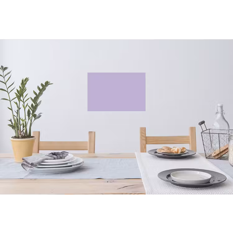 Pastel - Lilac - Paars Muursticker klein 286 -eettafel