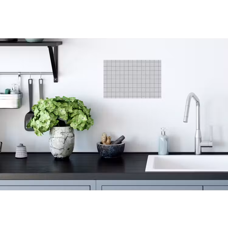 Patroon - Tegels - Licht - Grijs Muursticker klein 286 -keuken