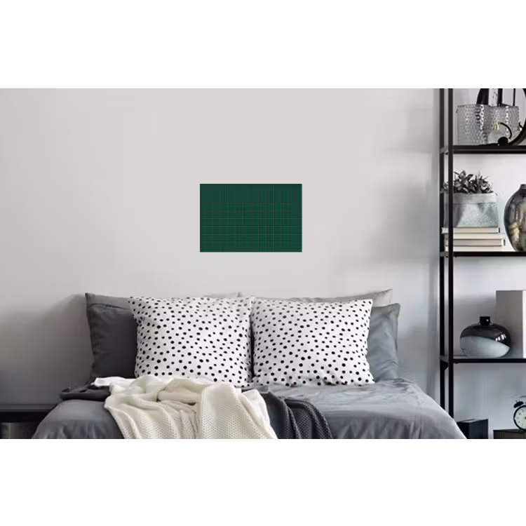 Patroon - Tegels - Dennen - Groen Muursticker klein 286 -slaapkamer