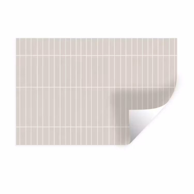 Patroon - Tegels - Zand Muursticker klein 286 -3d