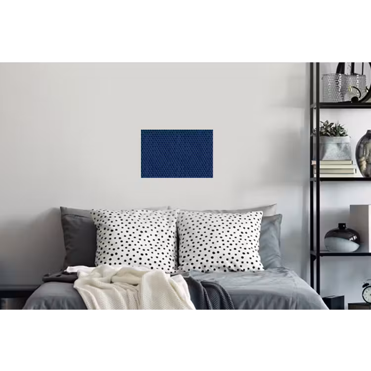 Penny - Mozaïek - Donkerblauw Muursticker klein 286 -slaapkamer