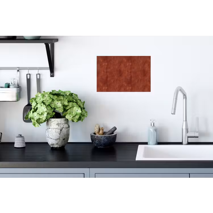 Stucwerk - Textuur - Terracotta Muursticker klein 286 -keuken