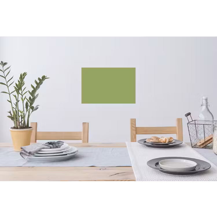 Sage - Green - Groen Muursticker klein 286 -eettafel
