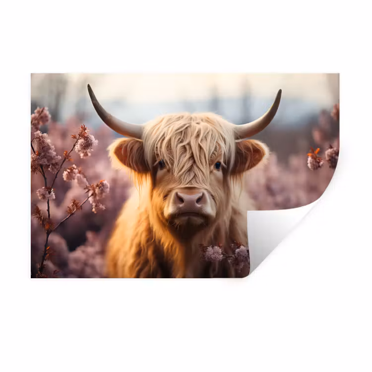 HOOFD Muursticker klein -3d