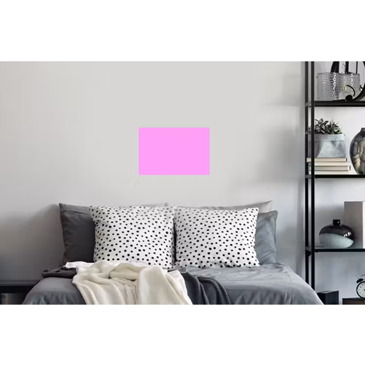 Soft - Lavender - Roze Muursticker klein 286 -slaapkamer