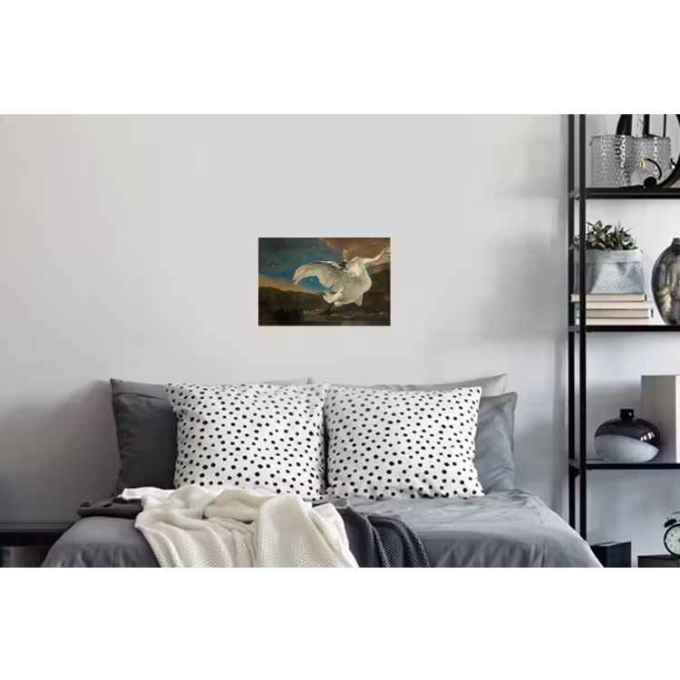 Zwaan - Oude meesters - Jan Asselijn Muursticker klein -slaapkamer