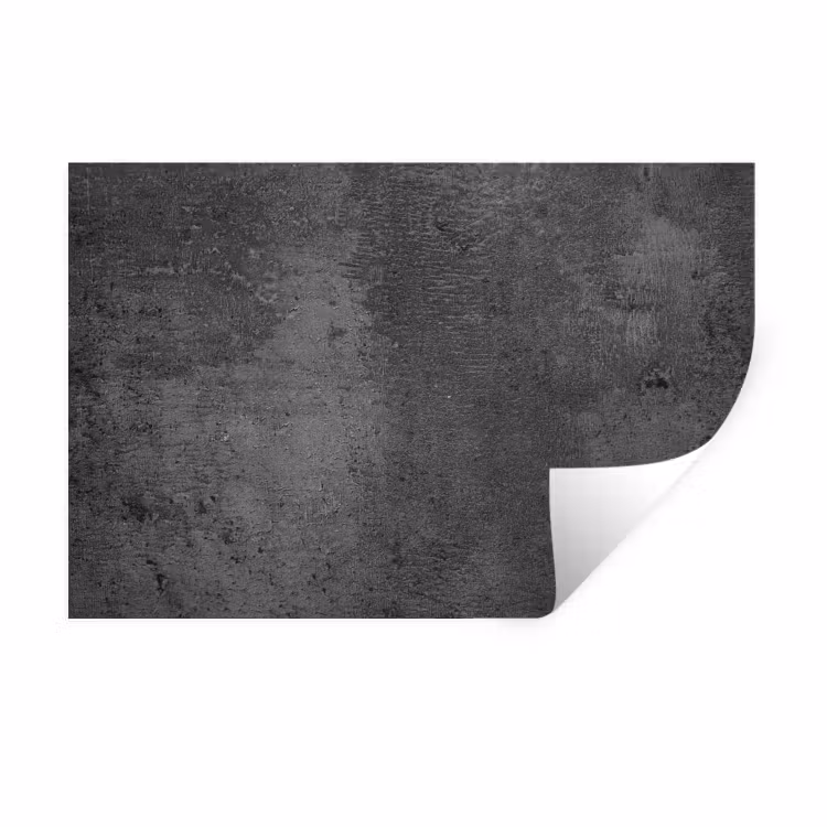 Structuur - Beton - Grijs - Industrieel - Rustiek Muursticker klein -3d