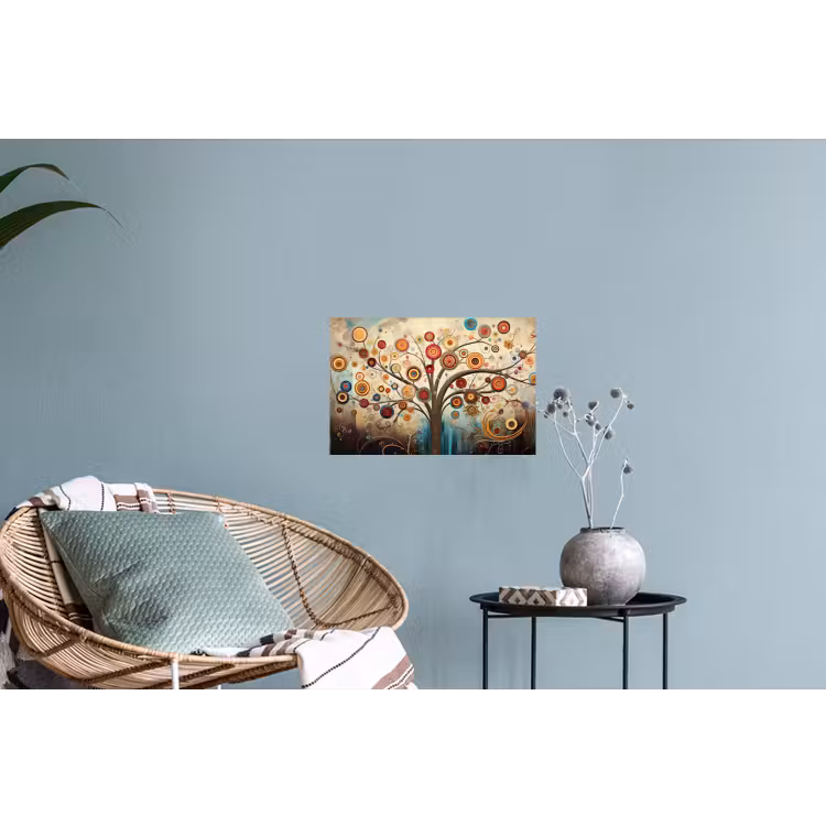 Boom - Tree of life - Kleur Muursticker klein -plant