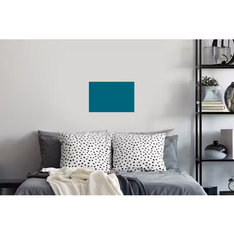Tropical - Peacock - Blauw Muursticker klein 286 -slaapkamer