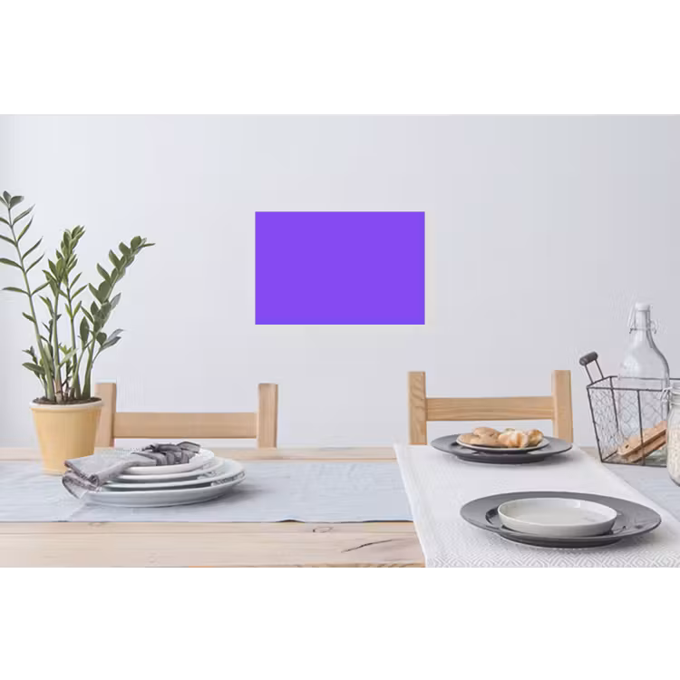 Vivid - Violet - Paars Muursticker klein 286 -eettafel