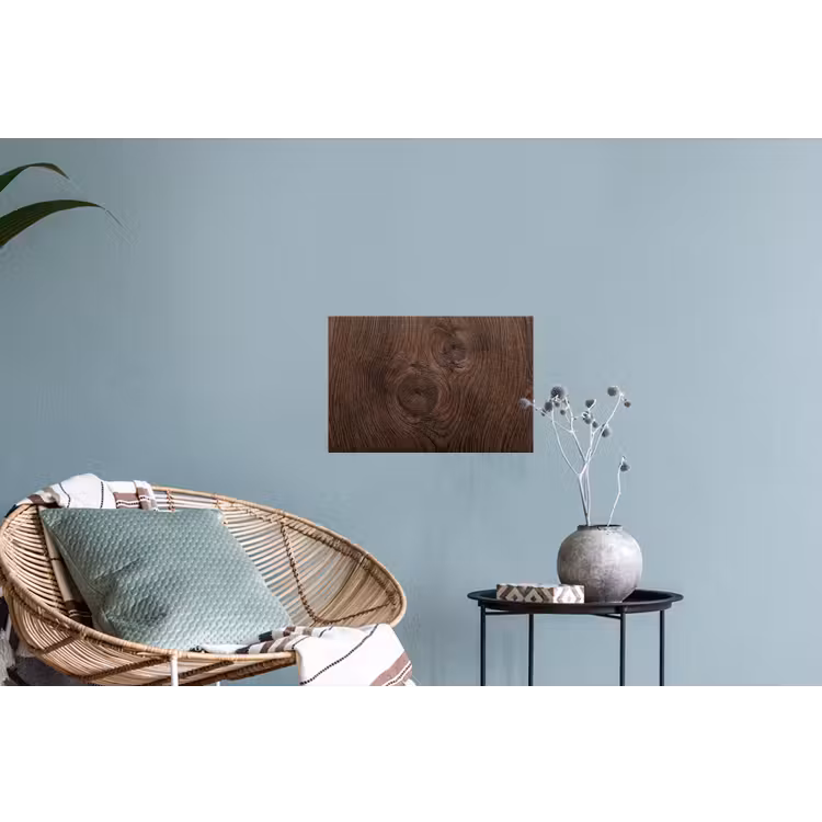 Houtnerf - Textuur - Patroon - Bruin - Rustiek Muursticker klein -plant