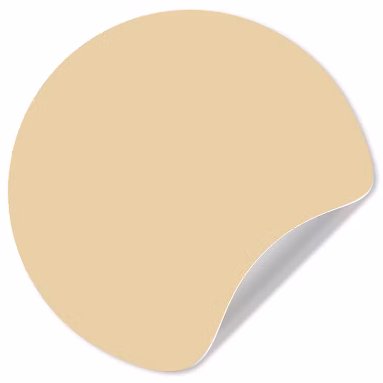 Desert - Sand - Nude Wandcirkel behangsticker klein 186 -3d