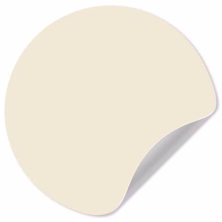Drop - Delay - Nude Wandcirkel behangsticker klein 186 -3d